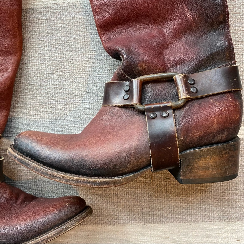 Freebird by Steven Philly Riding Boot Rust - Picture 3 of 16